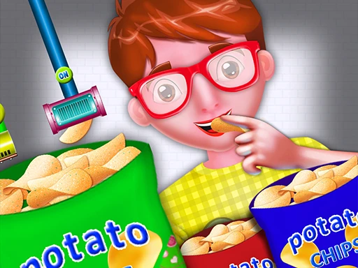 Patatcrisps Voedselfabriek Spel