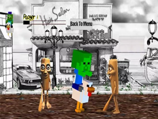 Chicken Jockey Tung Tung Sahur Gevecht