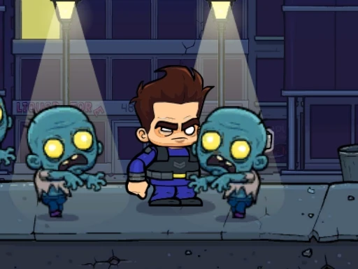 Stad Zombie Overleven 2D