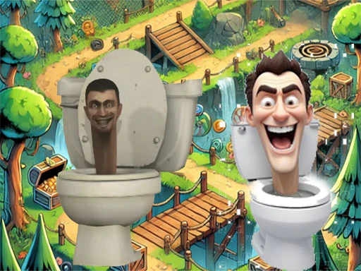 Skibidi Toilet Steek De Weg Over