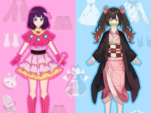 Anime Poppen DIY Cosplay Meisje