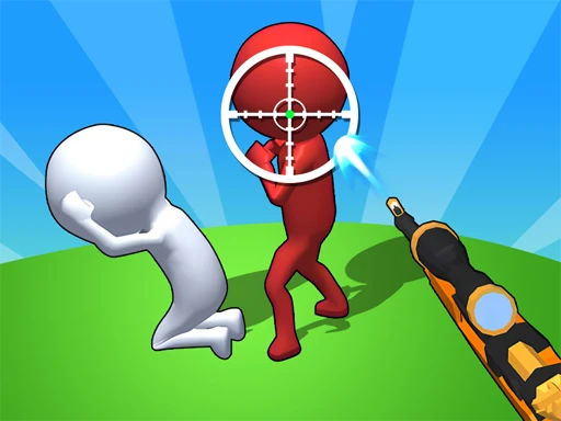 Stickman Sniper Westerse Gun