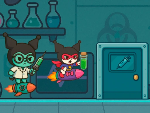 Kitty Kuro Lab Ontsnapping
