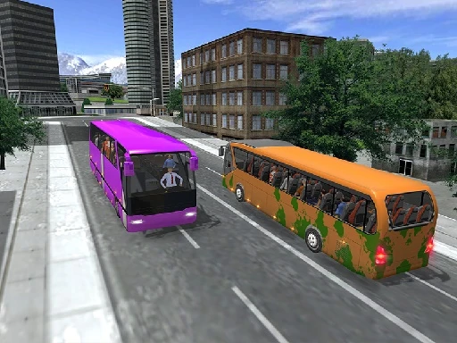 Auto Bus Rijden 2024