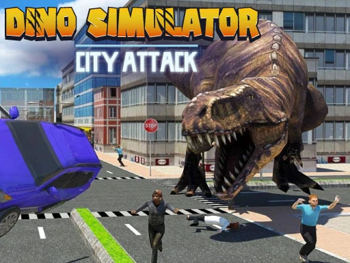 Dino Simulator Stadsaanval