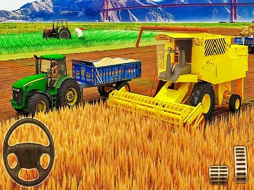 US Moderne Tractor Farming Game 3D 2022