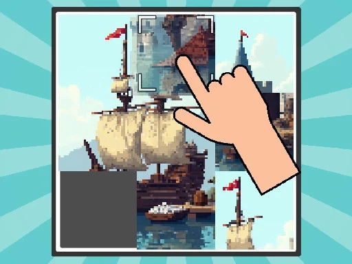 Pixel Glijdpuzzel
