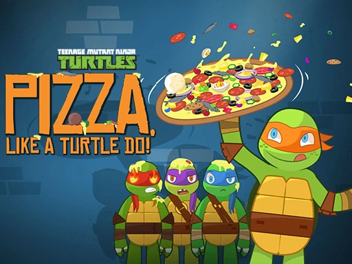 Ninja Turtles: Pizza zoals een schildpad doet!